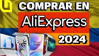 ¿CÓMO COMPRAR en ALIEXPRESS desde COLOMBIA 2024? 📦 TUTORIAL MUY COMPLETO ✅ Tulterial