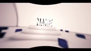 FREE WHITE CLEAN INTRO TEMPLATE | Cinema 4D/AE Template 1#