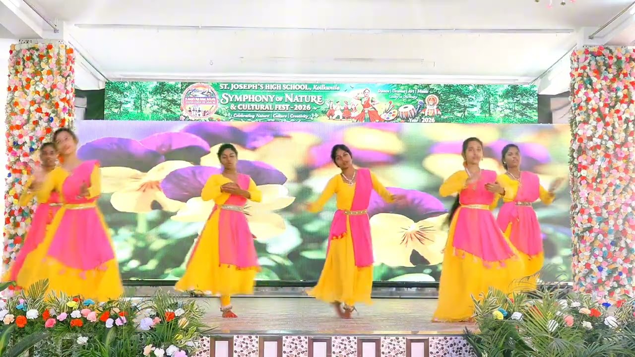 Graceful Welcome Dance | Symphony of Nature & Culture Fest 2026 | Annual Day Celebration