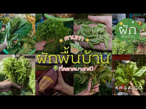 Mission to find local vegetables in the Bangkok market