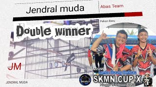 KACER JENDRAL MUDA ASAL PEKAN BARU PEMILIK HERMAN ABAS MASIH BERBUAH HASIL DOUBLE WINNER.