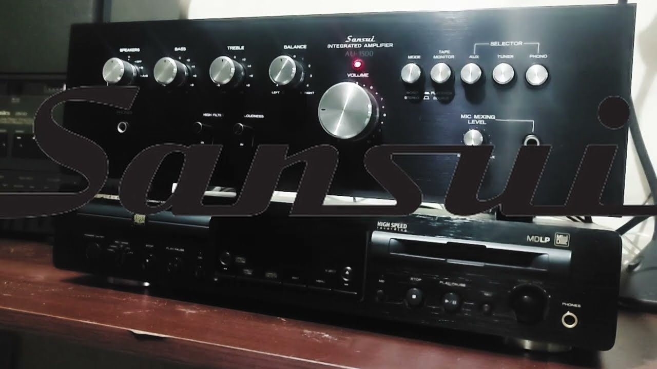 Sansui Au-1500 - YouTube