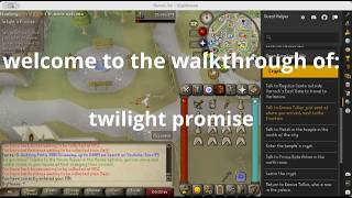 Download lagu Twilight’s Promise Quest Guide | OSRS Quick & Easy Walkthrough - BigMeaseOSRS