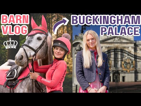 I MEET THE QUEEN! Palace Vlog and Barn Vlog - This Esme Ad