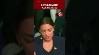 AOC Pressed on U.S. Troops Defending Taiwan | Foreign Policy Question Sparks Debate