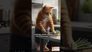 5-Minute Easy Ramen Recipe by Cute Cat!