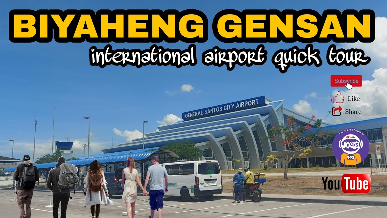 General Santos City International Airport A Quick Tour YouTube