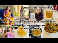 Day1my weight loss journey after pregnancy  morning to night routine  nehanavnit