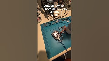 InMoov i2 Animatronic Hand v1.5 Now Portable with Battery Power