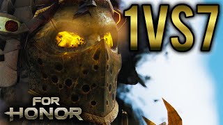 7 kills in the first round is crazy [For Honor]