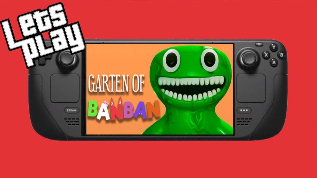 Garten of Banban - Poppy Playtime Indie Horror Game SteamDeck