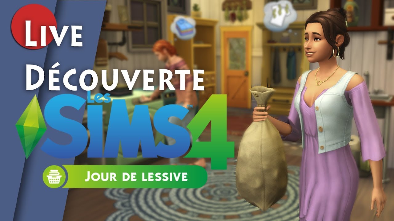 LES SIMS 4 Jour de lessive | Test