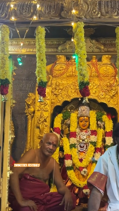 Vijayawada Kanaka Durga Temple Set at Oldcity Bonalu 2024 ​| Mahankaleshwar #laldarwazabonalu