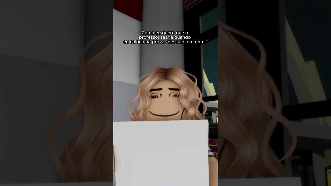 Quando a professora corrigiu a minha prova #shorts #roblox #youtubeshorts #memes