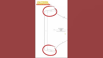 Adding Seam Allowance On Piece View_Hood Zip Up  [PAD System Tutorial] #shorts