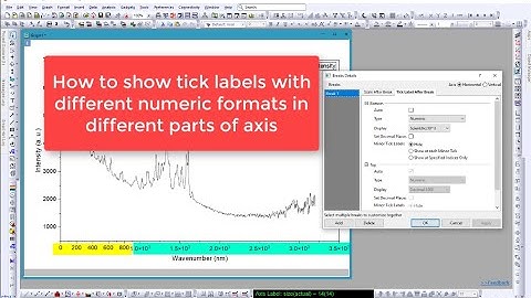 Set Different Tick Label Numeric Formats on Different Parts of Axis
