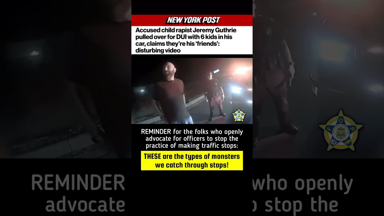  HEROES Cops Pull Over Accused Child Rapist With 6 Kids In Car Police Usa Crime Viral