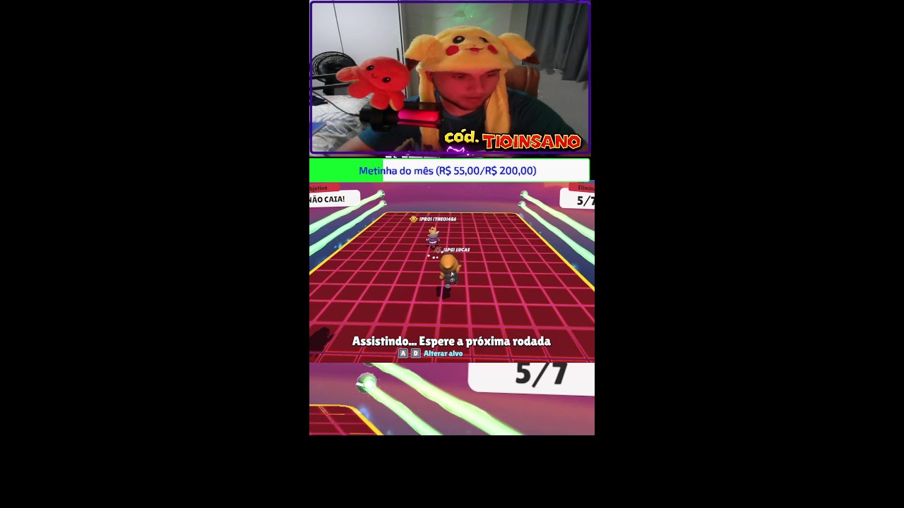 STUMBLE GUYS LIVE AO VIVO AGORA PORTUGUÊS BRASIL - JOGANDO COM INSCRITOS! 💥