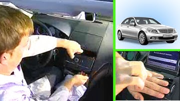 Mercedes-Benz C-Class W204 - How to Remove and Install the COMAND Unit
