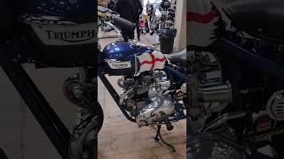 KICKBACK - 1976 TRIUMPH BONNEVILLE 750 - Malvern 2026 #custom #motorcycle #show #uk