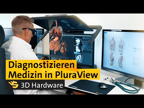 VR PluraView – Passiver Desktop-3D Medical Monitor