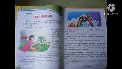 Class 3 English literature The greedy barbars