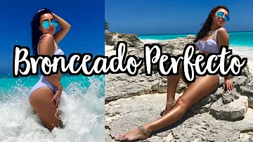 ¿Te bronceas mejor en la playa?