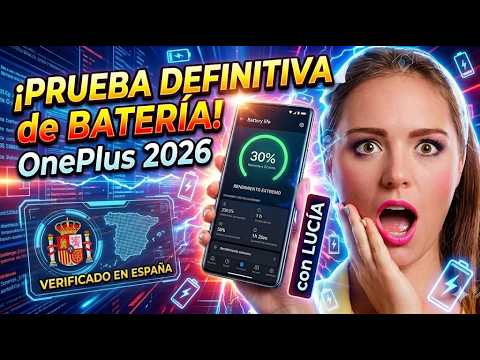 ULTIMATE OnePlus Battery Test 2026 🔋 ¿Cuál Tiene la Mejor Duración de Batería?