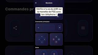 Vérifier si tu as du joystick drift sur ta manette de ps5 avec ton téléphone #gaming #astuce #ps5