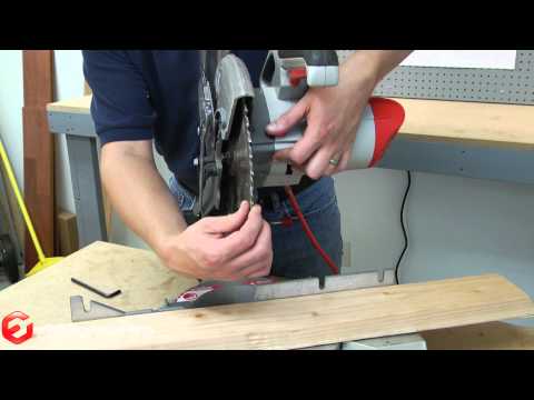 Craftsman 10-inch Compound Miter Saw Blade Change | Miter Saw Supply