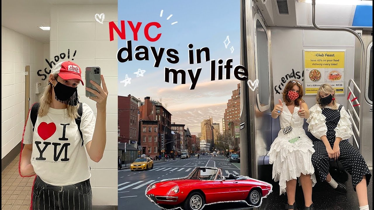 NYC VLOG: exploring brooklyn, fashion school, & mental health update