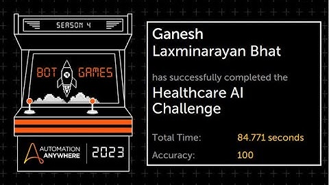 Bot Games Season 4 Challenge#1 | HEALTHCARE AI CHALLENGE