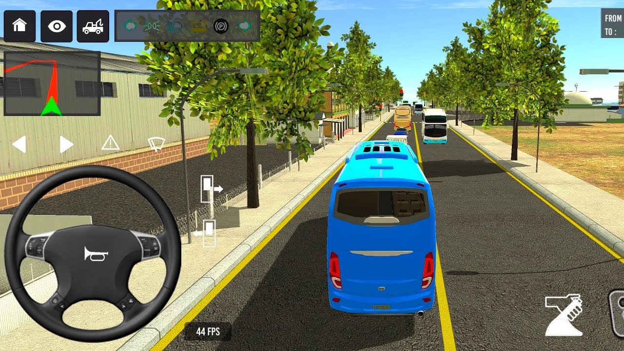 Indonesia Coach bus driving 🌴🥳 | Euro bus simulator 2026 Android Gameplay