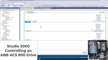 Studio 5000 Controlling an ABB ACS 800 Drive