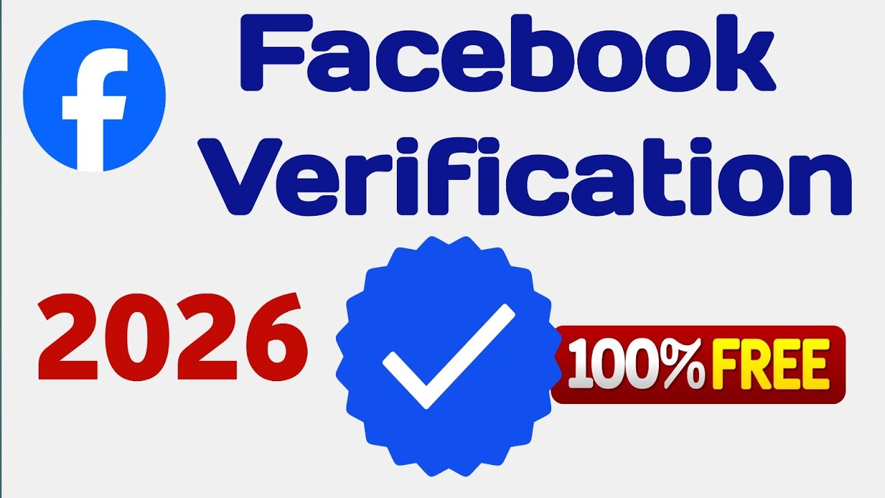 Facebook Sticker Verification How to verify Facebook account 2026|Facebook verification badge - YouTube
