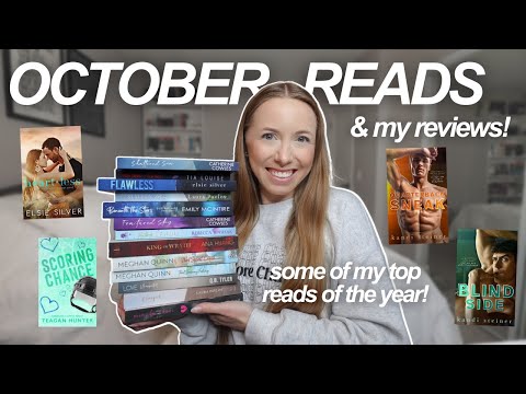 OCTOBER READING WRAP UP: the 19 books I read in October + my reviews! *indie romance books*