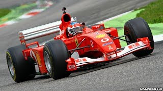 Just turn up the volume and listen to ferrari f2004 f1 ex michael
schumacher screaming at monza circuit during a clienti event. is p...