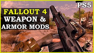 Fallout 4 Weapon And Armor Mods For PS5 Next Gen Update