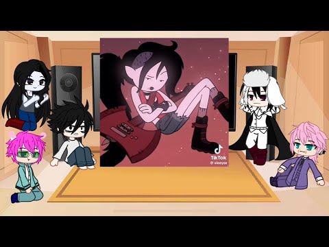 Secretive characters react to Marceline || 3/5 || Adventure Time