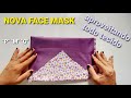 FACE MASK🔥MÁSCARA 3D DE TECIDO MODELO NOVO FÁCIL,  RÁPIDA E MUITO SIMPLES!!! ELÁSTICO REGULÁVEL