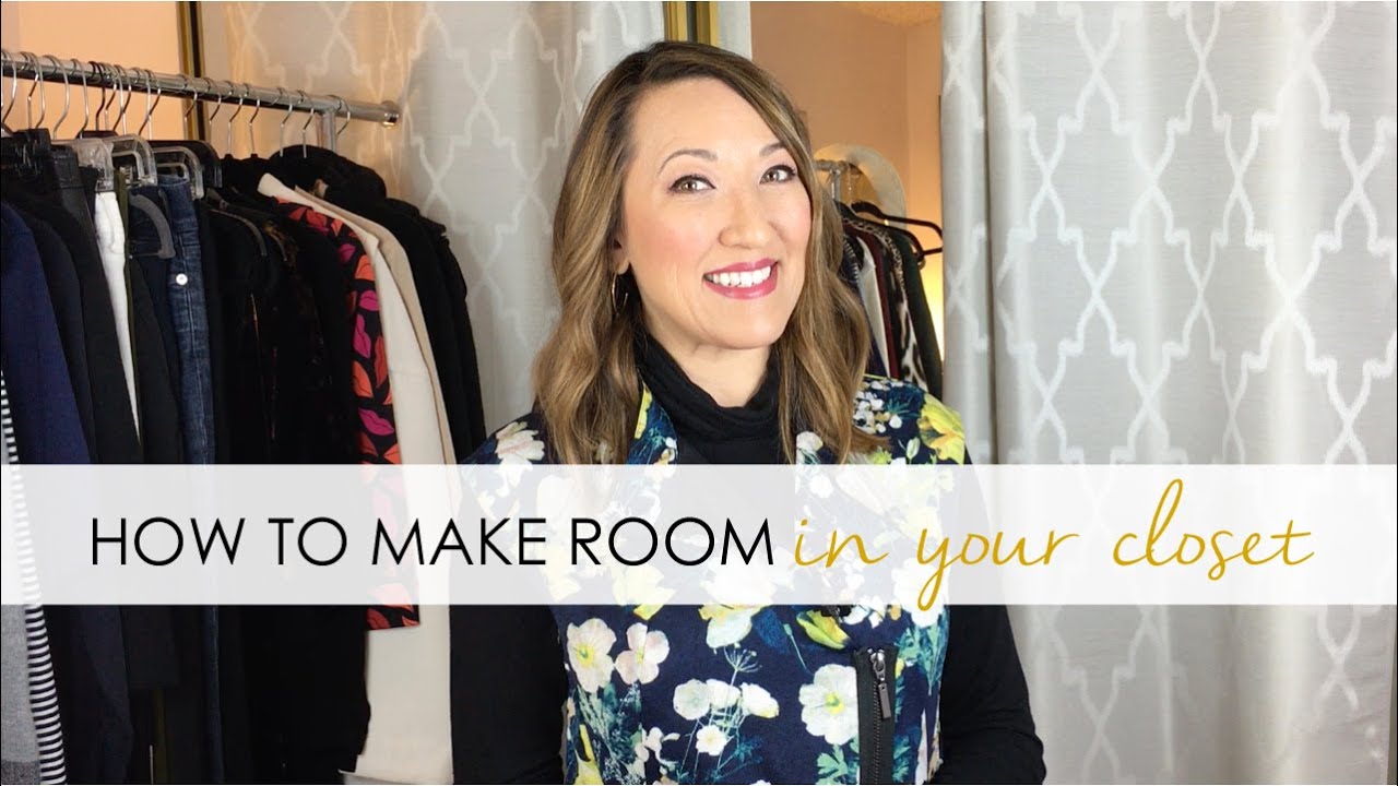 HOW TO ORGANIZE A SMALL CLOSET - YouTube
