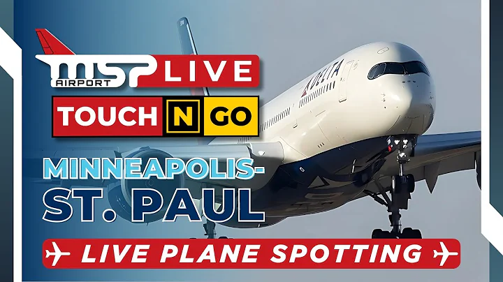 🔴 LIVE Winter Plane Spotting @ MSP Airport! ✈ Arrivals & Departures w/ ATC ✈ 2/24/25