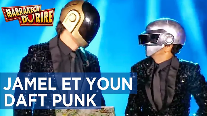 Jamel Debbouze et Michaël Youn - Daft Punk - Marrakech 2013