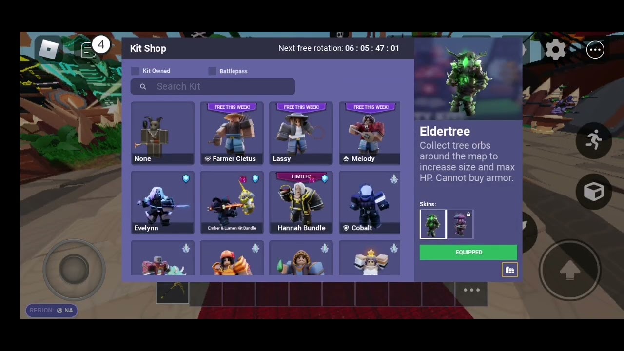 New kit released in bedwars!??!? (Hannah Bundle) YouTube