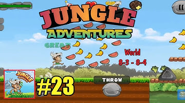 Jungle Adventures Gameplay Walkthrough Part 23 All Levels 8-3 - 8-4 (Android, iOS) #23