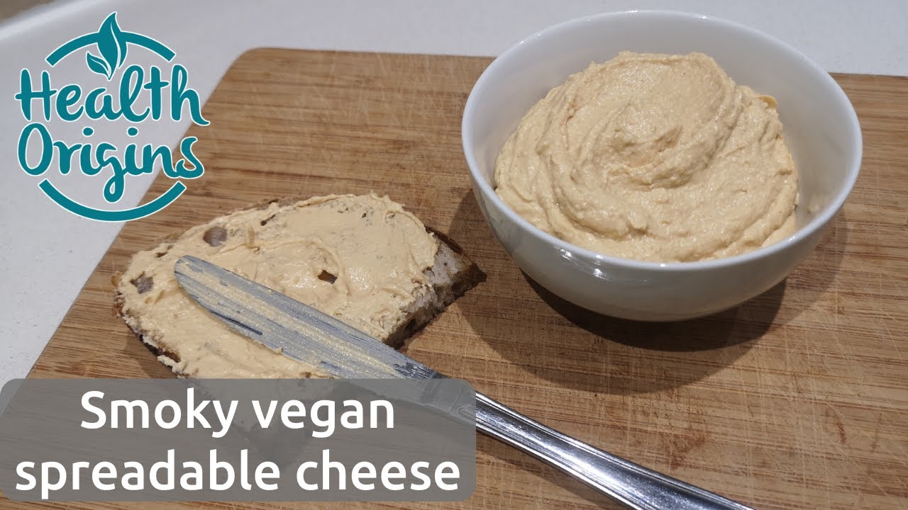 Amazing smoky vegan cheese