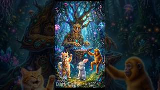 जादुई पेड़ और नाचती बिल्ली | Magical Tree &amp; Dancing Cat Story | Fun Jungle Story Hindi #cat #rabbit