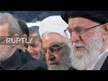 Iran: Supreme Leader Khamenei weeps while leading prayers at Soleimani's funeral