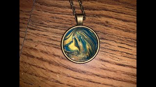 Beebeecraft Cabochons with frames and acrylic paint skins screenshot 1