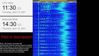 The Buzzer/UVB-76(4625Khz) April 15, 2021 11:30UTC Rare technical operator conversation